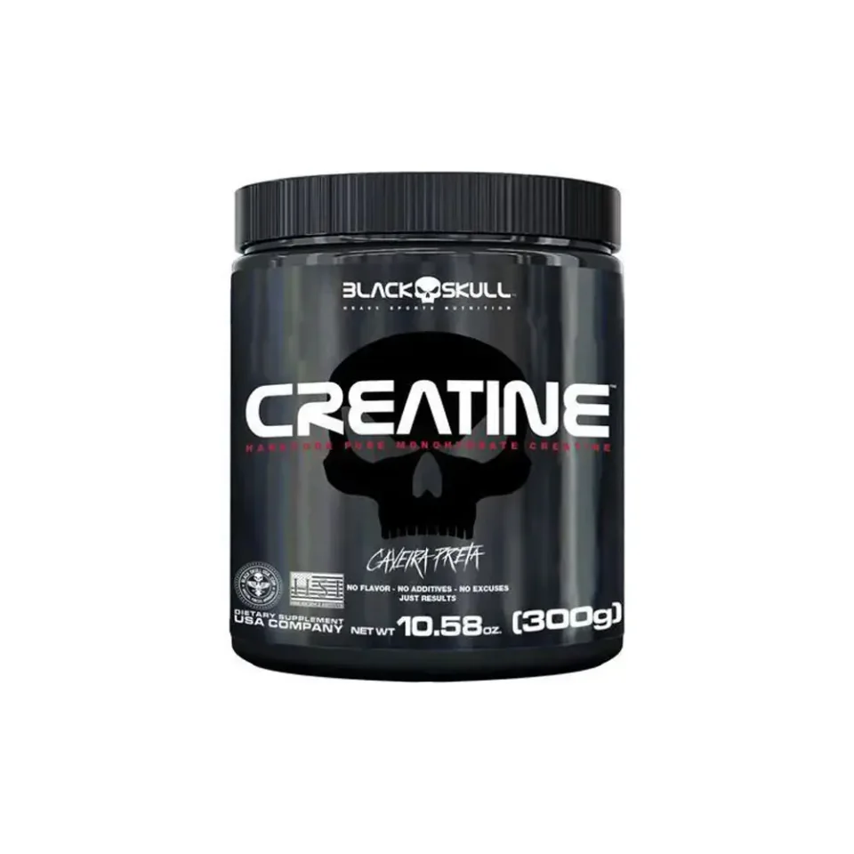 Creatina monohidratada Black Skull Creatine Pure 300 g