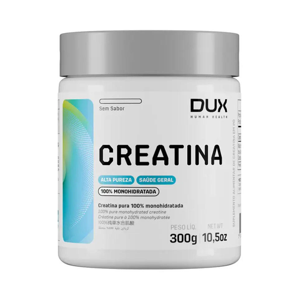 Creatina monohidratada DUX Human Health 300 g sem sabor