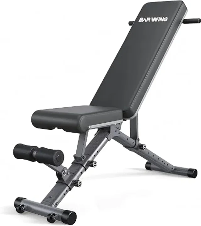 BARWING GT-617, banco para supino ajustável e dobrável