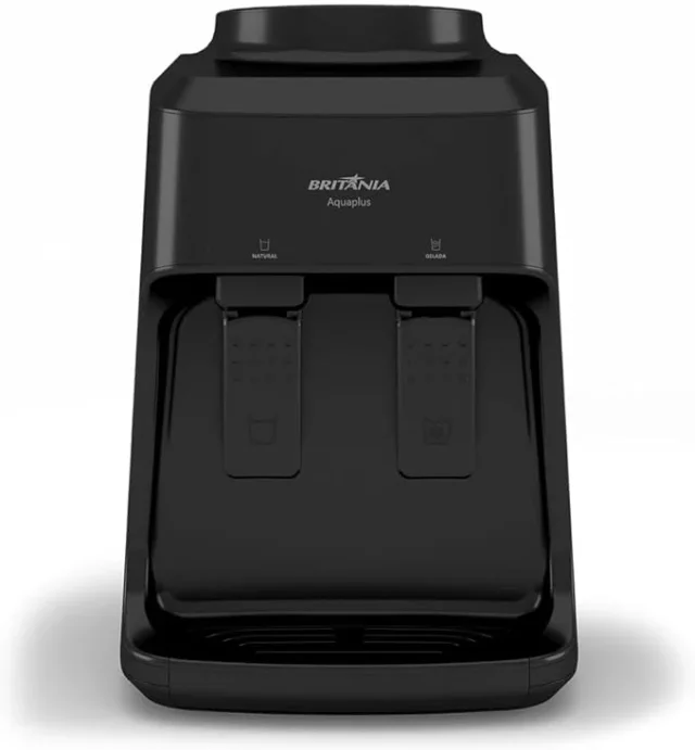 Bebedouro Bbe12p Aquaplus Para 10l Ou 20l Britânia Cor Preto, bebedouros de água