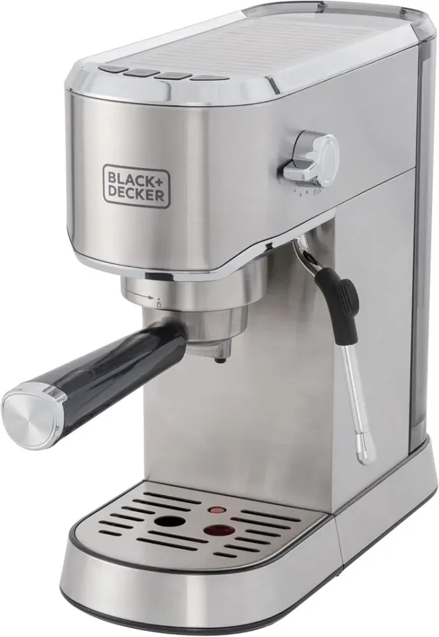 Black+Decker CEA1200G, cafeteira multicápsula de bancada com adaptadores e reservatório