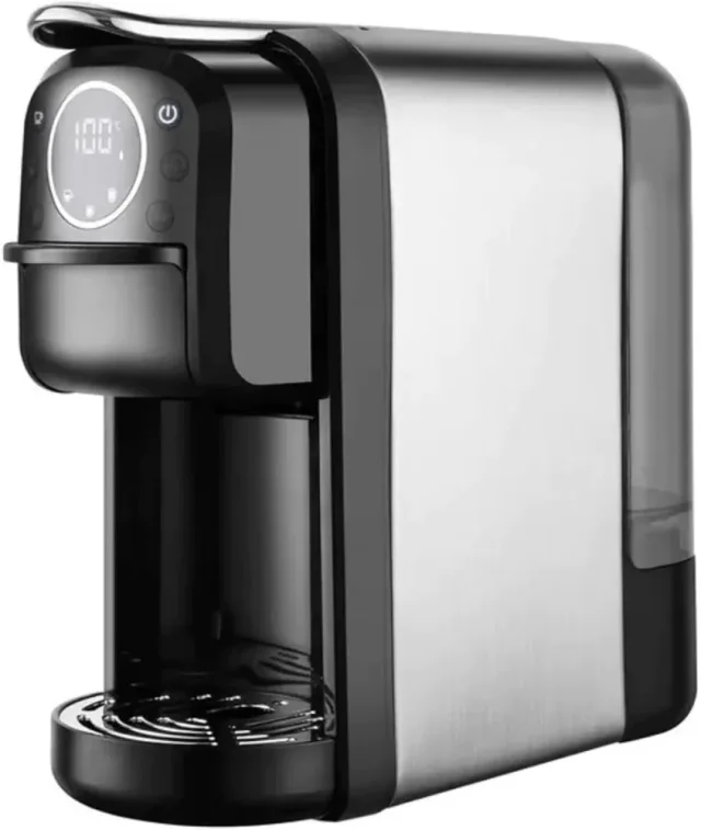 Máquina de Café 4 em 1 Multicompatível, cafeteiras multicápsula