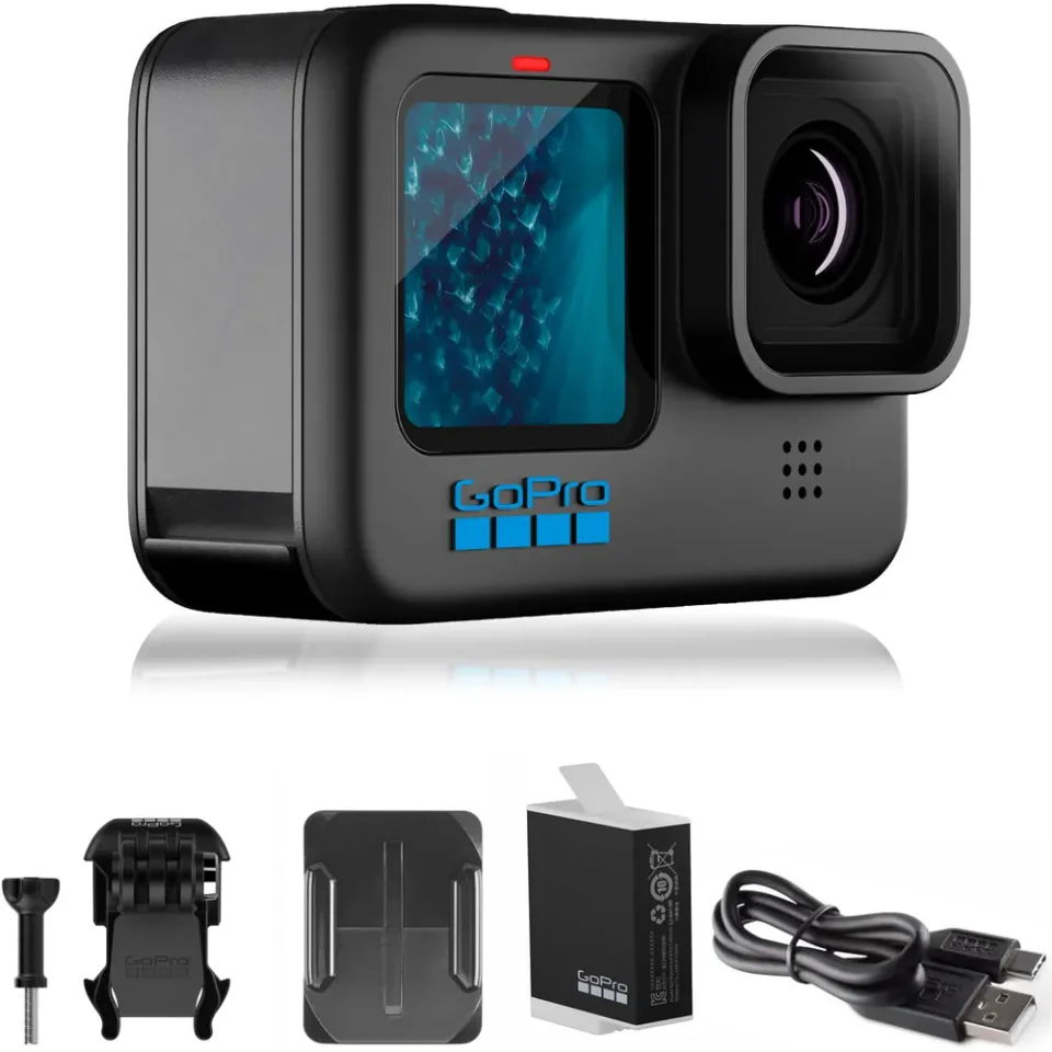 GoPro HERO11 Black, câmera de ação com sensor 8:7 e 5,3K