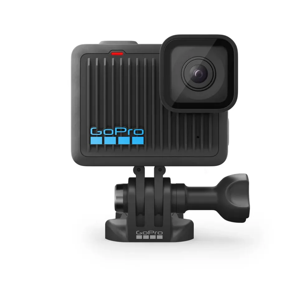 GoPro HERO 4K 2024, câmera de ação compacta e preta