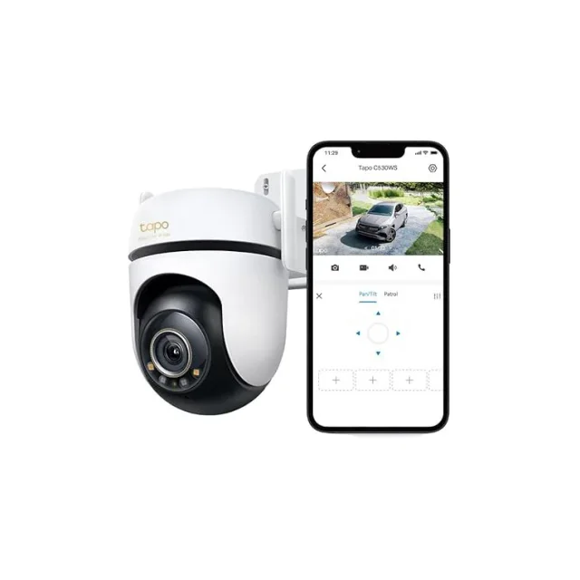 Tapo C530WS 3K 5MP, câmeras de segurança Wi-Fi