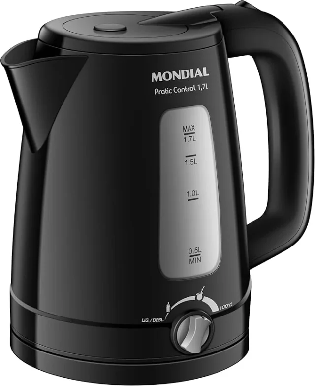 Mondial Pratic Control CE-17-BC 127 V, chaleiras elétricas
