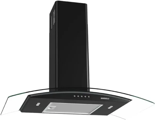 Nardelli Clean Black 80 cm 110 V, coifas de cozinha