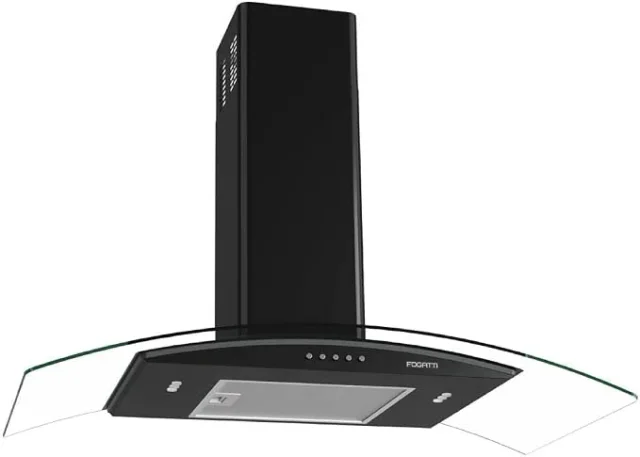 Fogatti Clean Black 80 cm 220 V, coifas de cozinha