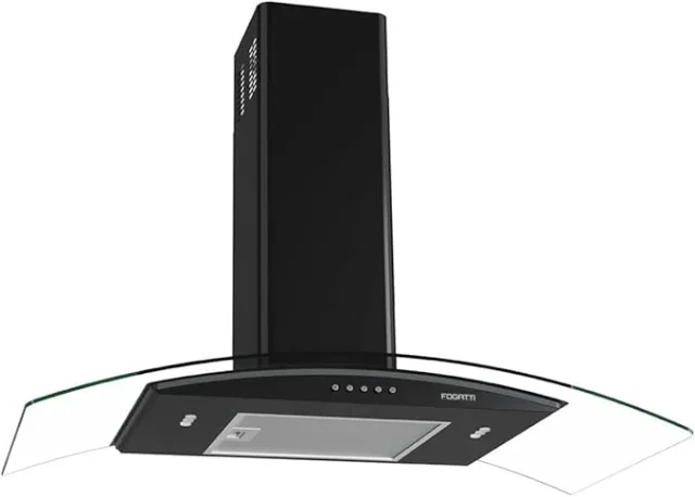 Fogatti Clean Black 90 cm 220 V, coifas de cozinha