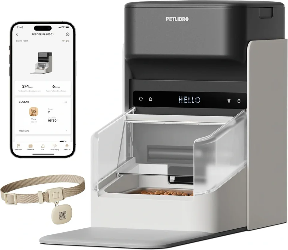 PETLIBRO One RFID como comedouro automático inteligente para gatos