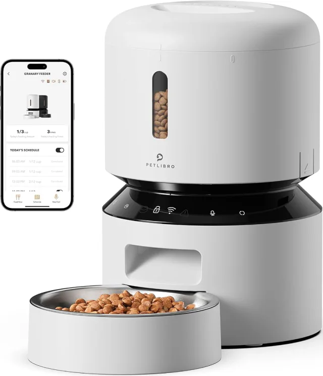 PETLIBRO Granary WiFi como comedouro automático de cinco litros