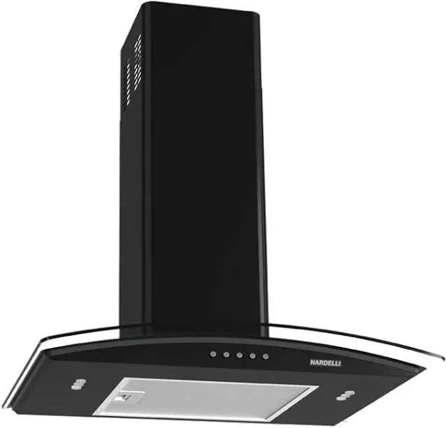 Nardelli Clean Black 60 cm, depuradores de ar