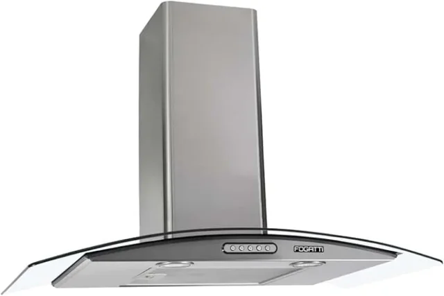 Fogatti Vidro Curvo Inox 75 cm 220 V, depuradores de ar