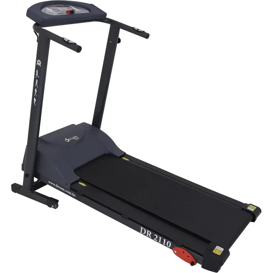 Dream Fitness DR2110, esteira elétrica dobrável de 13 km/h