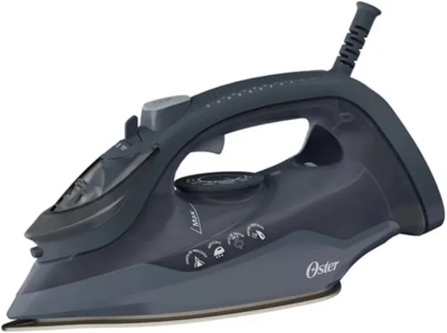 Oster GCSTAC7002-017 cinza, ferro de passar roupa a vapor com base Aeroceramic