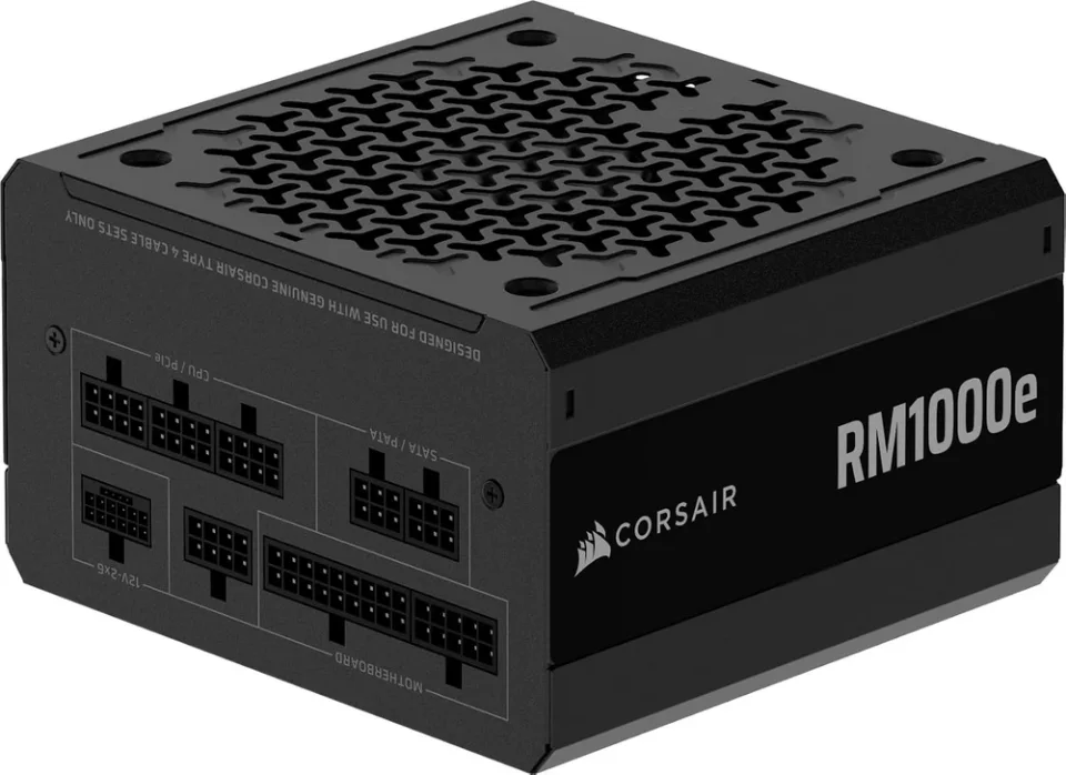 Fonte para PC Corsair RM1000e ATX 3.1 de 1000 W