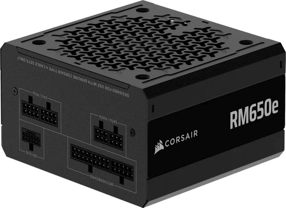 Fonte para PC Corsair RM650e ATX 3.1 de 650 W
