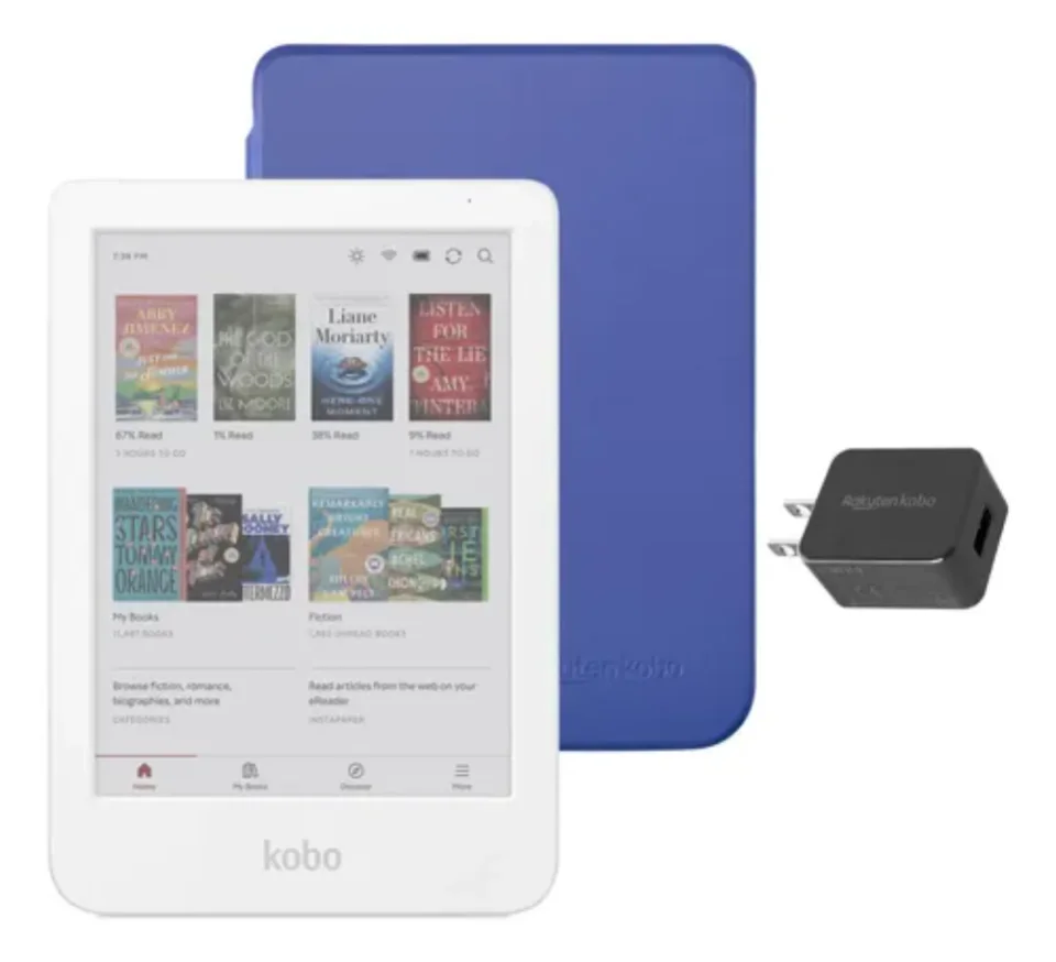 Rakuten Kobo Clara Colour, leitor de e-book colorido compacto de 6 polegadas
