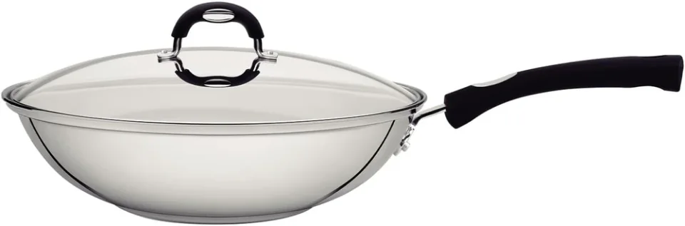 Tramontina Solar Wok Aço Inox 62138280, panelas wok