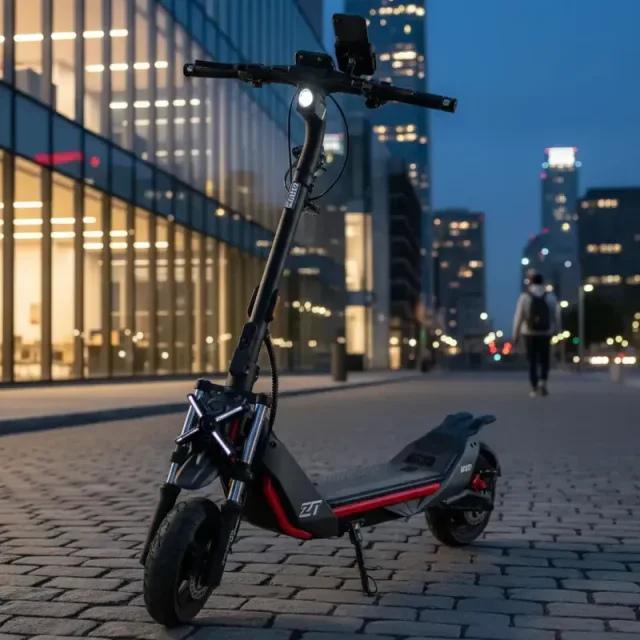 Segway Ninebot ZT3 Pro 40 km/h, patinete elétrico com estrutura dobrável e plataforma individual