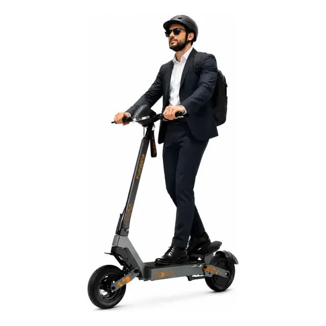 KuKirin G2 800 W, patinete elétrico com estrutura dobrável e plataforma individual