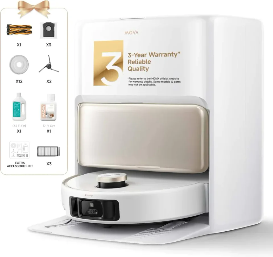 Mova V50 Ultra Complete, robôs aspiradores