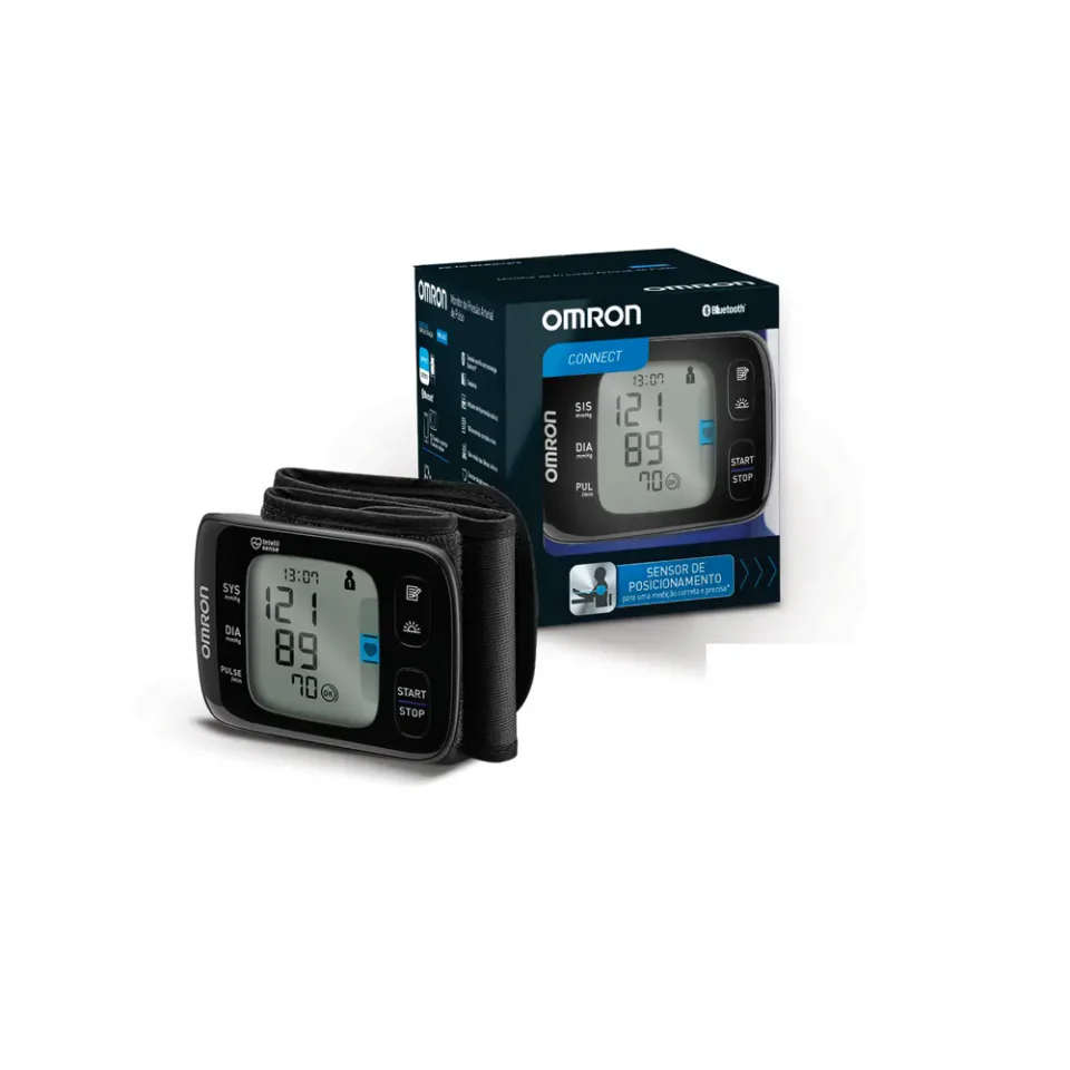 Omron HEM-6232T, aparelho de pressão de pulso com Bluetooth