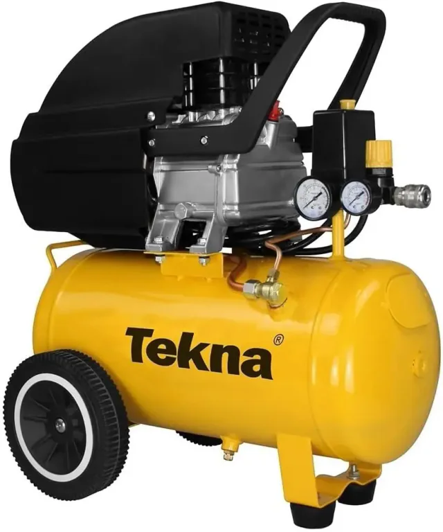 Compressor de ar Tekna CP8525T-2C de 24 L e 2,5 HP