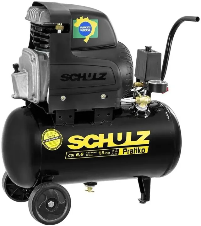 Compressor de ar Schulz Pratic Air CSI 6,6/20 de 20 L