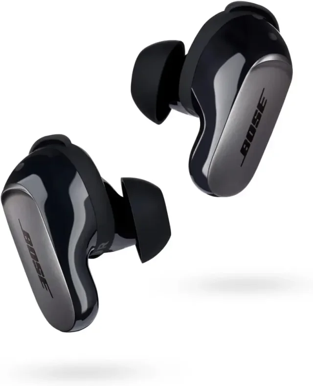 Bose QuietComfort Ultra Earbuds, fone in-ear preto com ANC