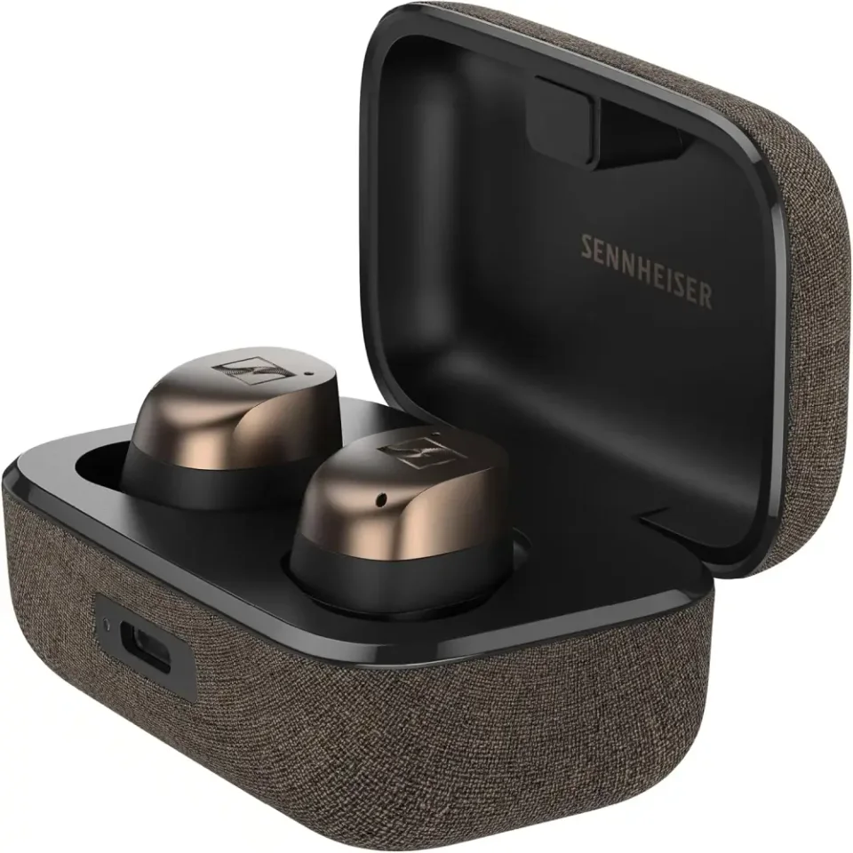 Sennheiser Momentum True Wireless 4, fone in-ear azul com estojo