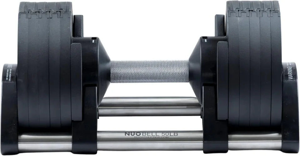 BODYTECH x NÜOBELL ajustável 23 kg, halter com seletor rápido entre os melhores halteres