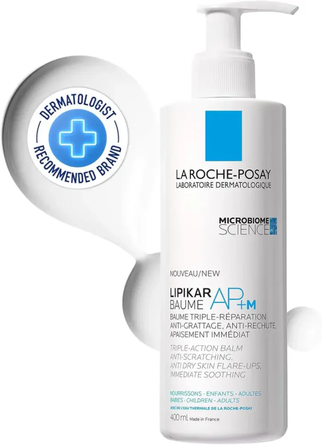 La Roche-Posay Lipikar AP+M entre os melhores hidratantes corporais para pele seca