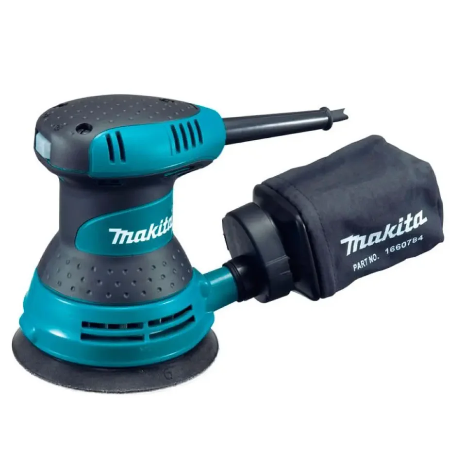 Makita BO5030, lixadeira elétrica roto-orbital de 300 W com disco de 125 mm