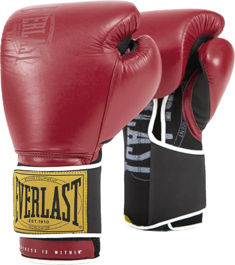 Everlast 1910 Classic 14 oz, luvas de boxe para saco e treino técnico em variante 14 oz