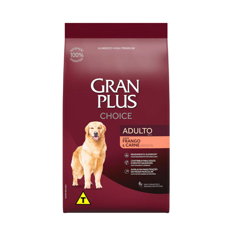 GranPlus Choice Adultos como ração para cães de todos os portes