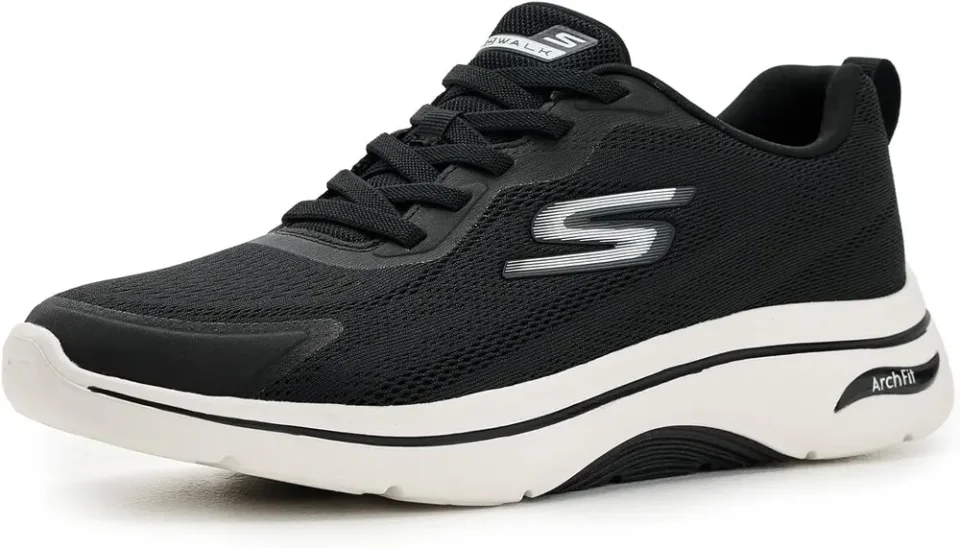 Skechers GO WALK Arch Fit 2.0 Levy, tênis para caminhada com suporte de arco