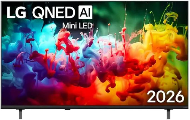 LG QNED70 65, TV LCD 4K com webOS 26