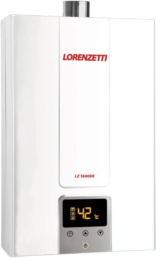 Lorenzetti LZ 1600 DE GN Branco 15L, aquecedores a gás