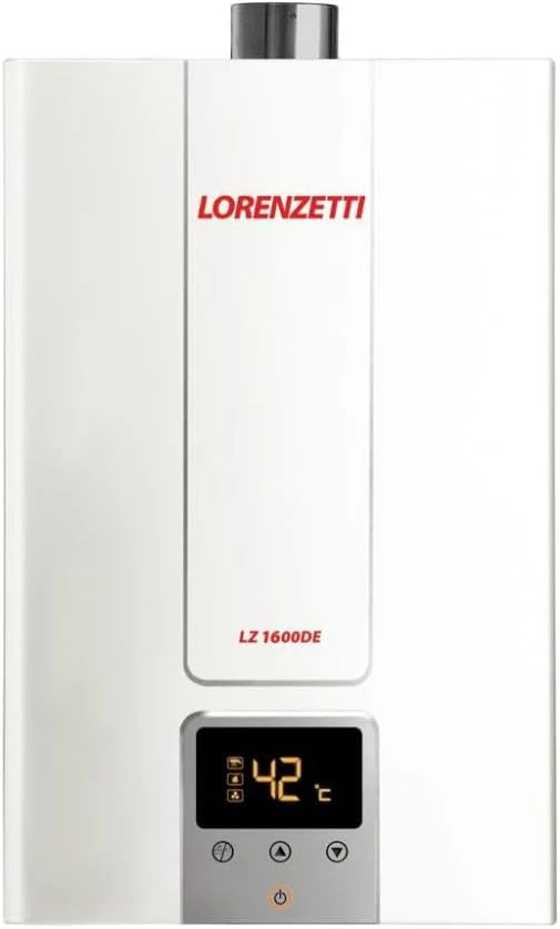 Lorenzetti LZ 1600DE GLP Branco 15L, aquecedores a gás