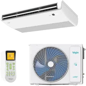 Elgin Plus 45PDFI36C2DA 36.000 BTUs entre os ar-condicionados piso teto.