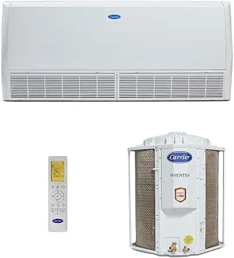 Carrier Xpower Connect 48.000 BTUs entre os ar-condicionados piso teto.