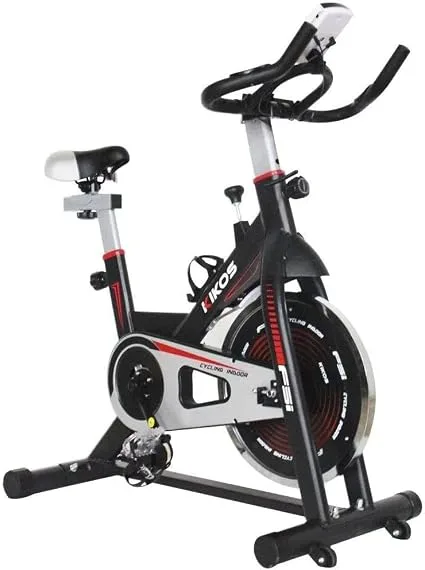 Kikos F5i, bicicleta ergométrica spinning com roda de inércia de 10 kg