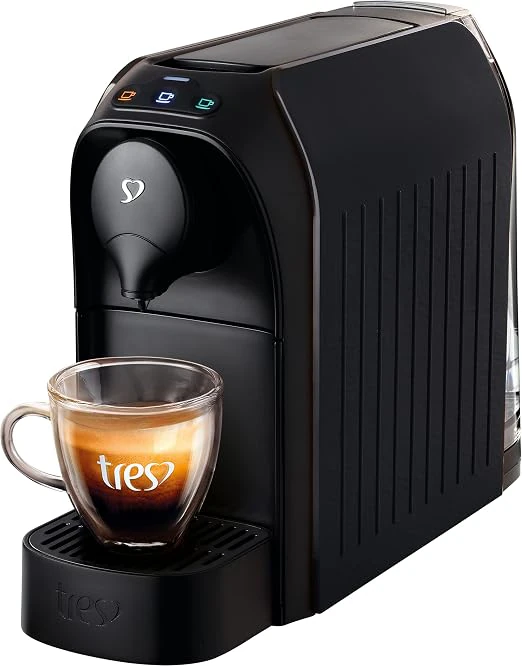 3 Corações TRES Cafeteira Espresso e Multibebida Passione Preta - 127V, 220V