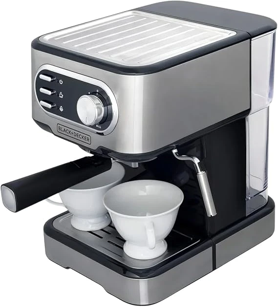 Cafeteira Espresso Black&Decker Multifunções Cáps e Tradicional 110V, 220V