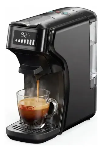 HiBREW H1B, cafeteira multicápsula de bancada com adaptadores e reservatório