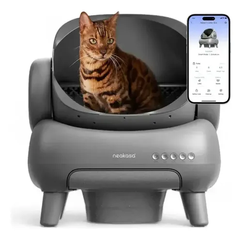 Neakasa M1 Open-Top, melhor caixa de areia para gatos autolimpante 2026