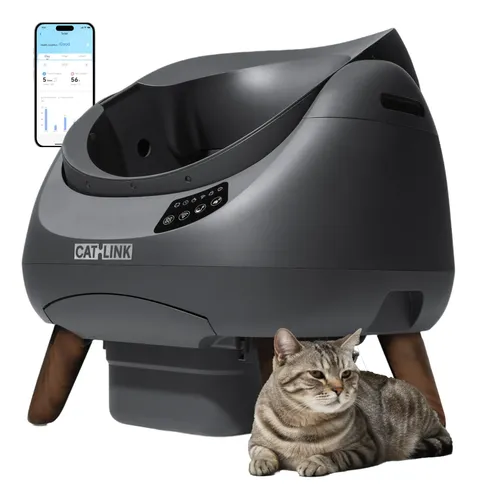 CATLINK Open-X, melhor caixa de areia para gatos autolimpante 2026