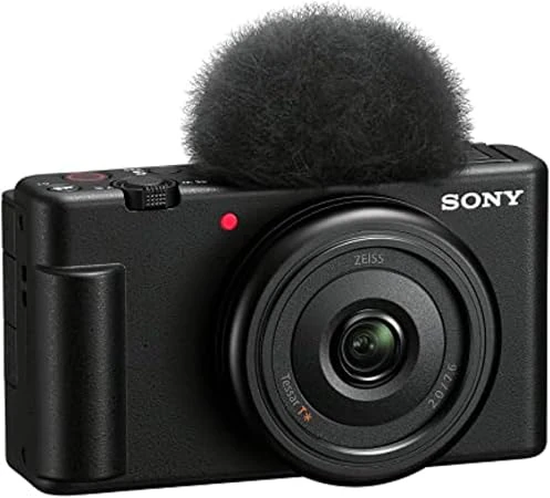 Sony ZV-1F preta, câmeras digitais