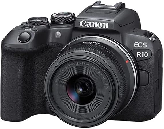 Canon EOS R10 kit 18-45 mm, câmeras digitais